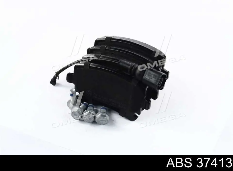 Колодки тормозные задние дисковые ABS 37413