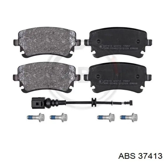 Купить 37413 ABS Колодки тормозные задние, дисковые