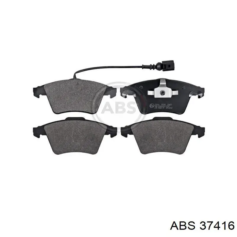 37416 ABS Колодки передние