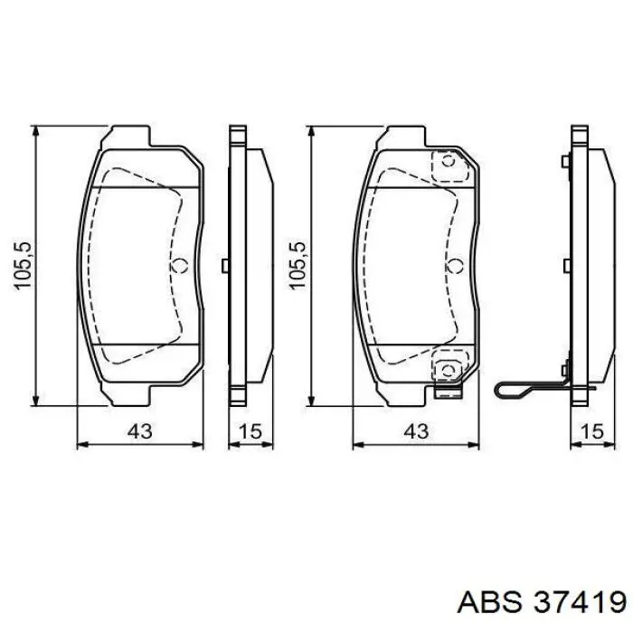 Колодки дисковые  Mazda F1YA2648Z цена, от 24.07 USD