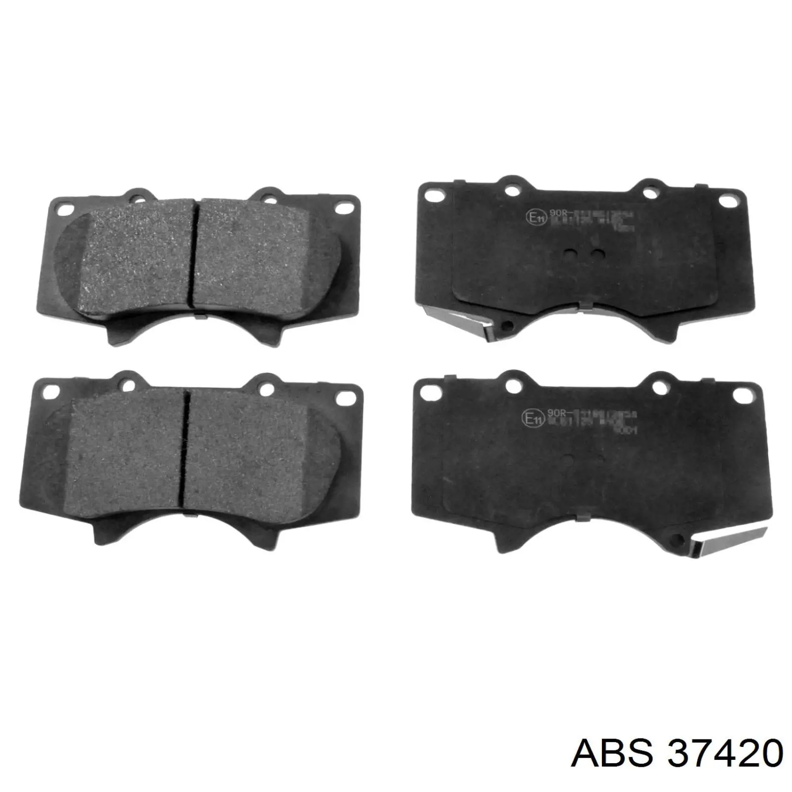 Купить 37420 ABS Колодки тормозные