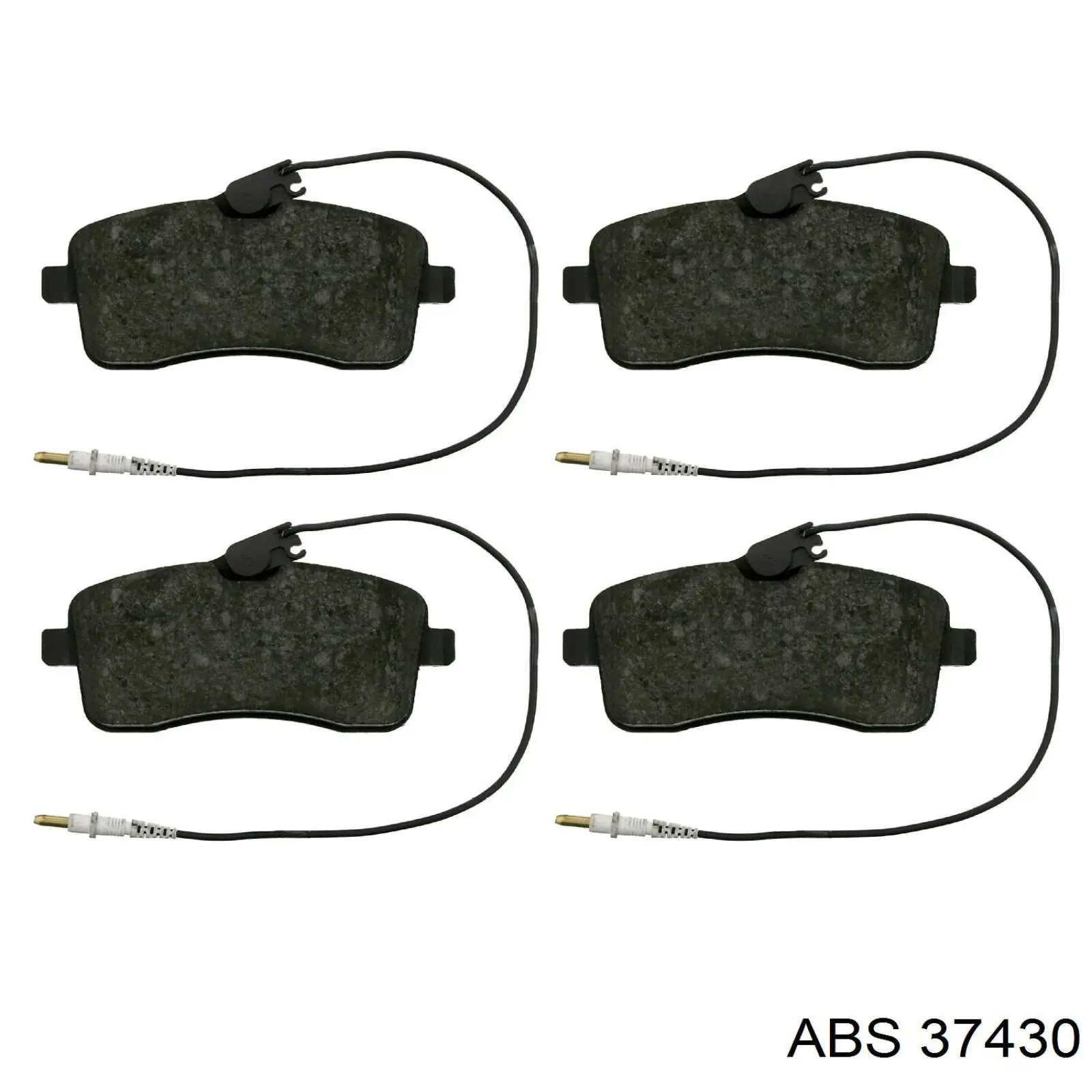 Купить 37430 ABS Колодки тормозные