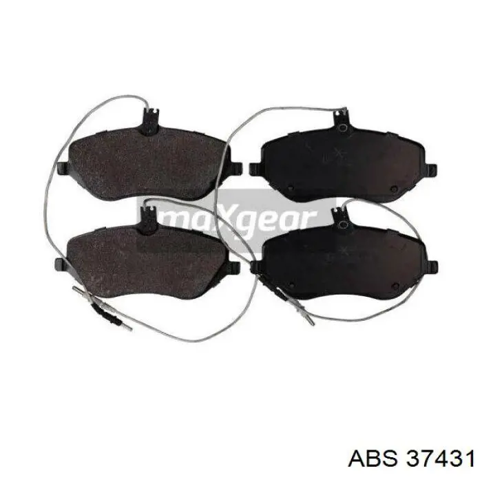 Передние тормозные колодки 37431 ABS