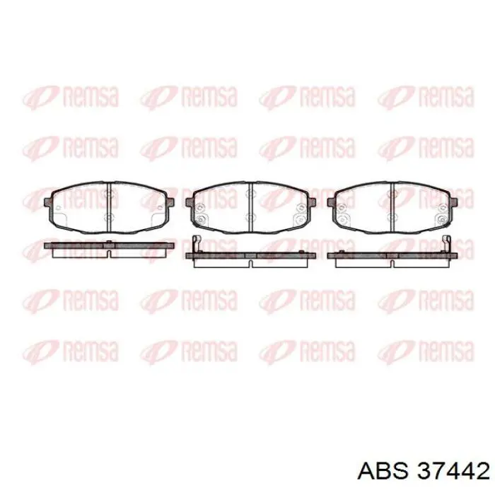 Колодки ABS 37442 цена, от 14.09 USD