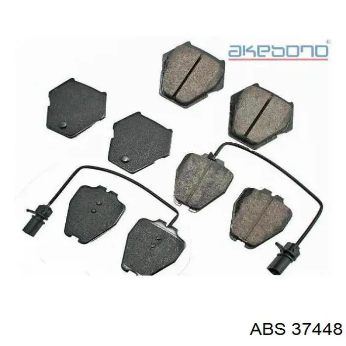 Тормозные колодки ABS 37448