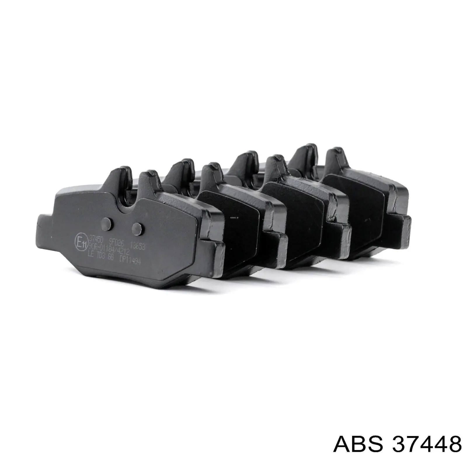 Передние тормозные колодки 37448 ABS