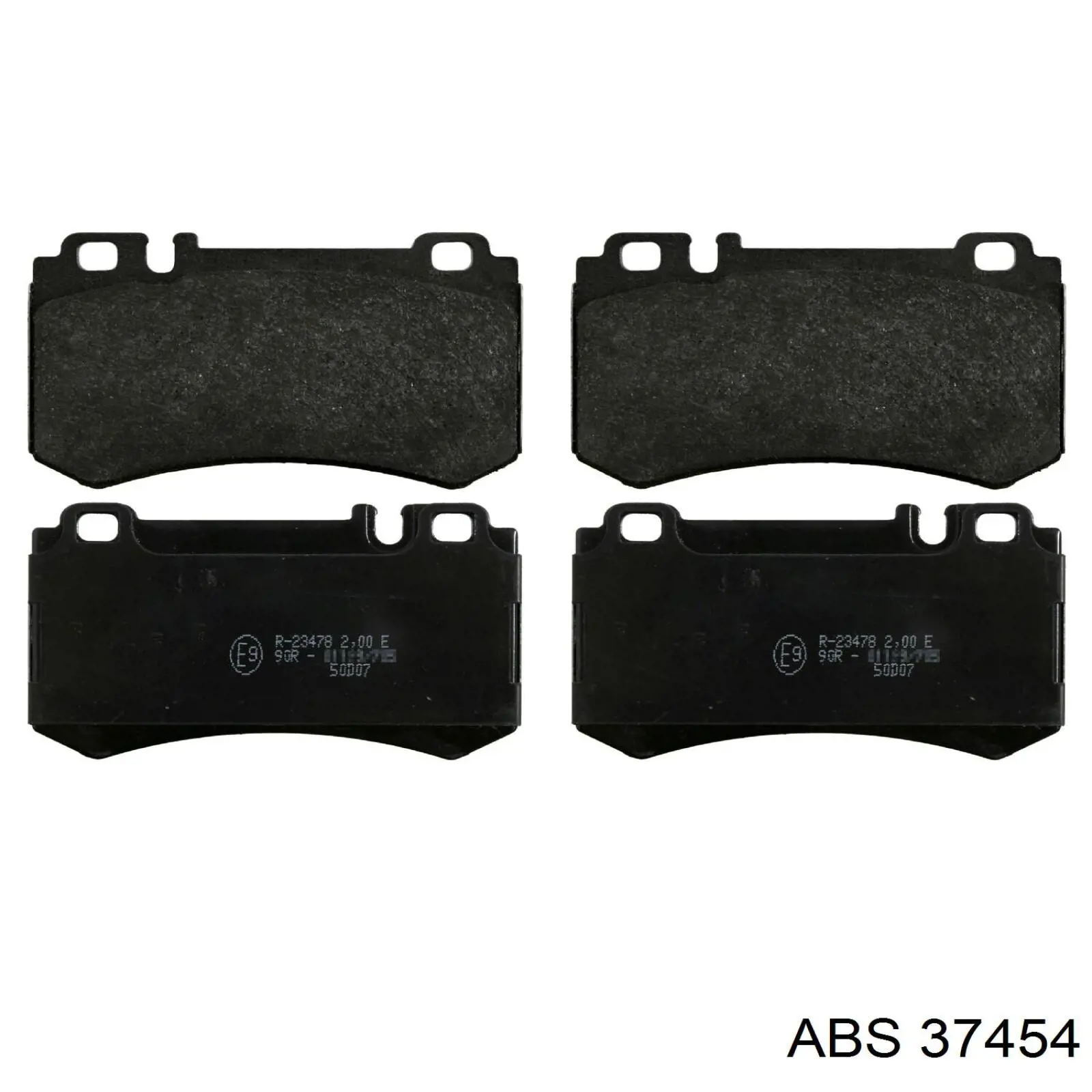Купить 37454 ABS Колодки тормозные задние, дисковые