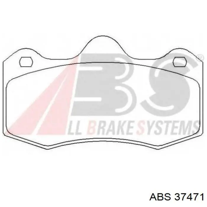 Колодки ABS 37471 цена, от 14.19 USD