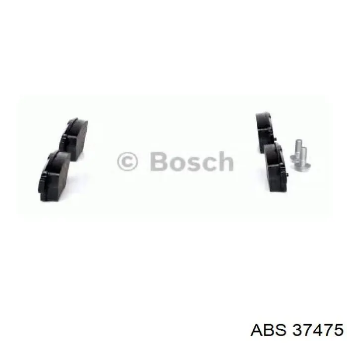 Купить 37475 ABS Колодки тормозные задние, дисковые
