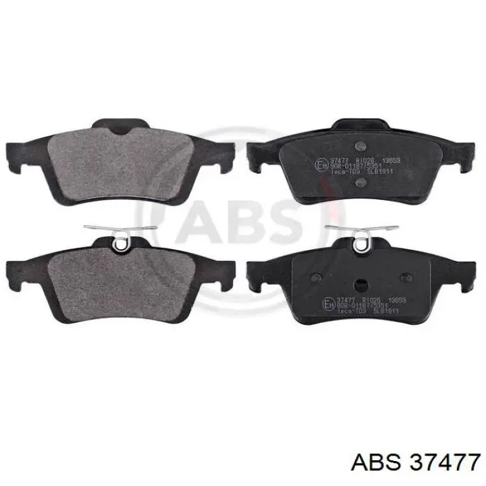 Колодки дисковые  ABS 37477 цена, от 15.32 USD