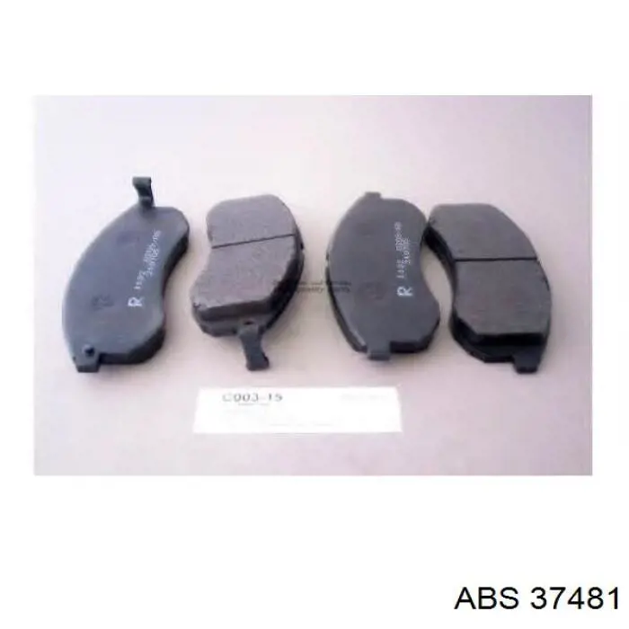 Купить 37481 ABS Колодки тормозные