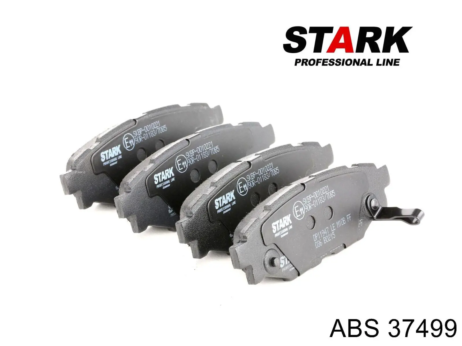 Купить 37499 ABS Колодки тормозные задние, дисковые