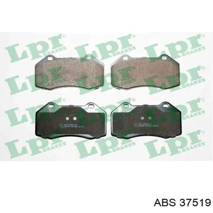 Купить 37519 ABS Колодки тормозные