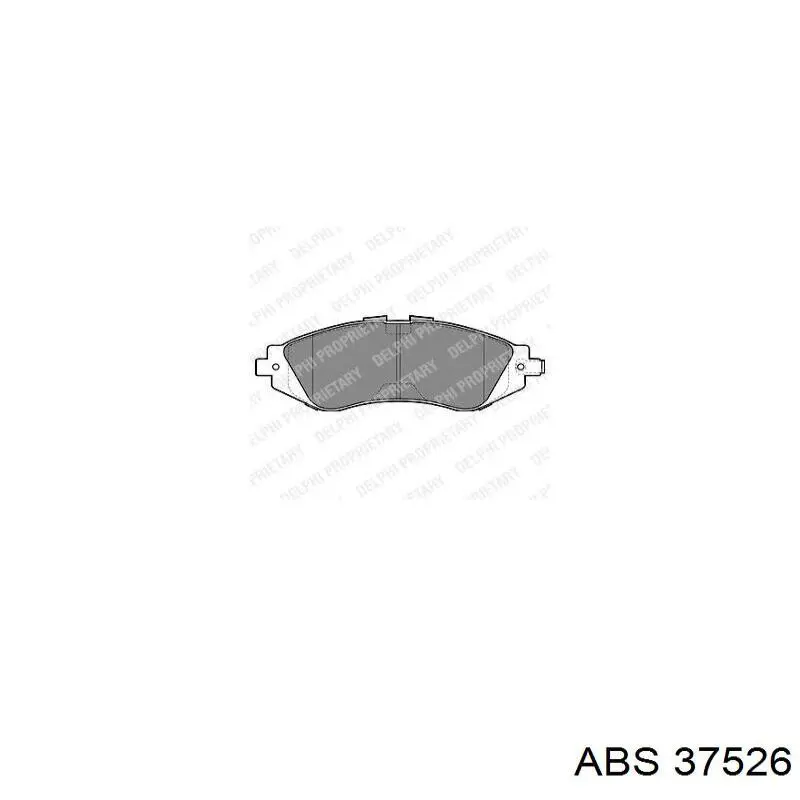 Колодки ABS 37526 цена, от 14.33 USD