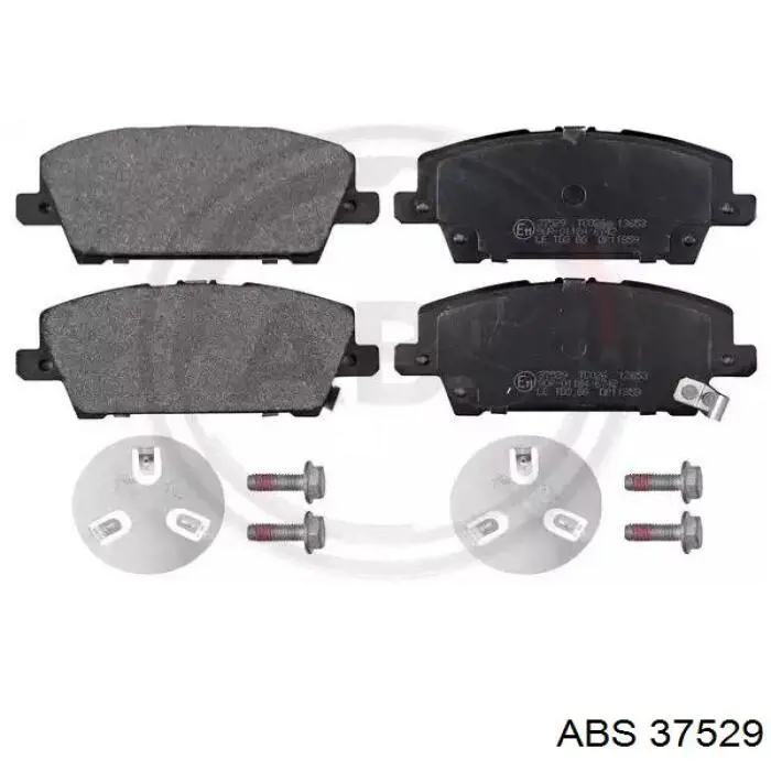 37529 ABS колодки тормозные передние дисковые