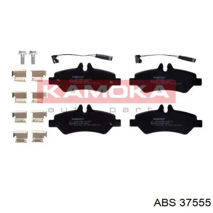 Колодки дисковые  ABS 37555 цена, от 17.25 USD