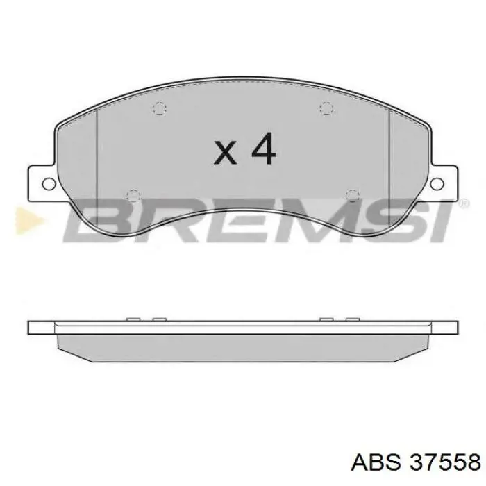 Колодки ABS 37558 цена, от 24.44 USD