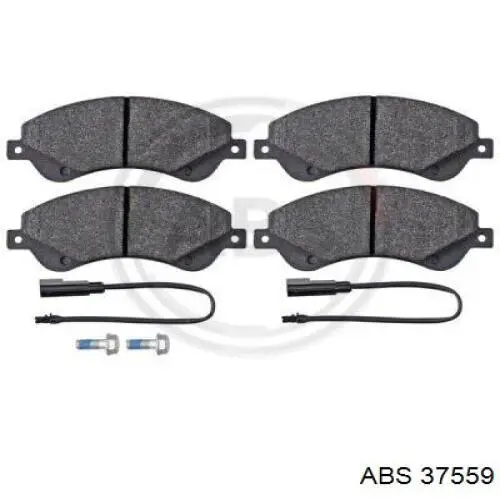 Передние тормозные колодки 37559 ABS