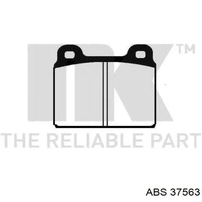 Колодки ABS 37563 цена, от 17.31 USD