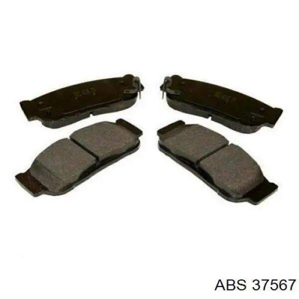 Колодки дисковые  ABS 37567 цена, от 19.54 USD