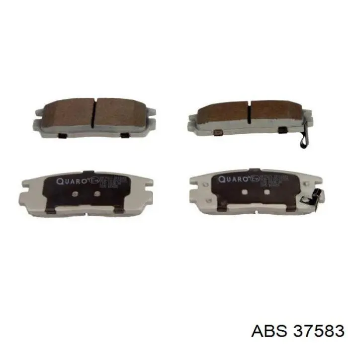 Колодки дисковые  ABS 37583 цена, от 16.55 USD