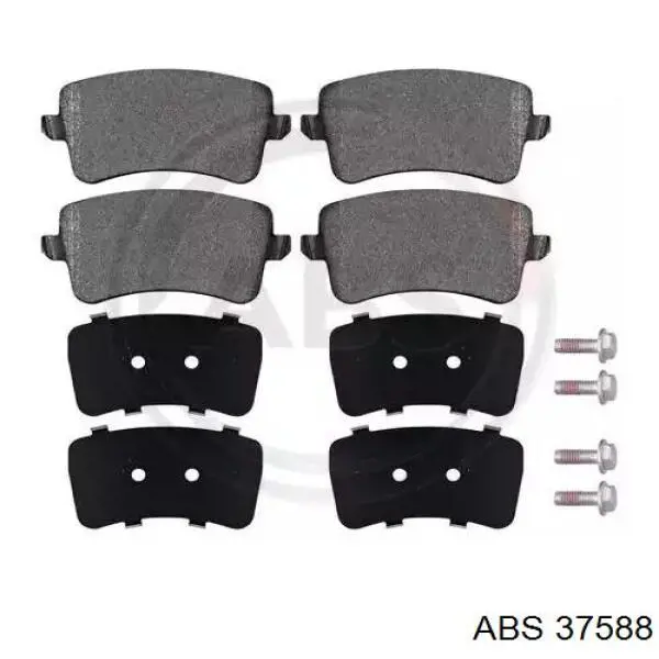 Колодки дисковые  ABS 37588 цена, от 18.32 USD