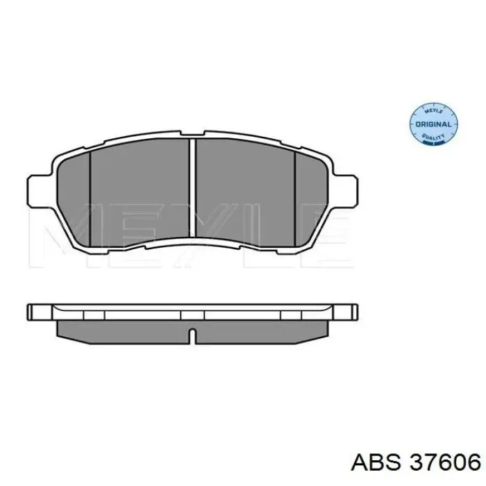 Купить 37606 ABS Колодки тормозные