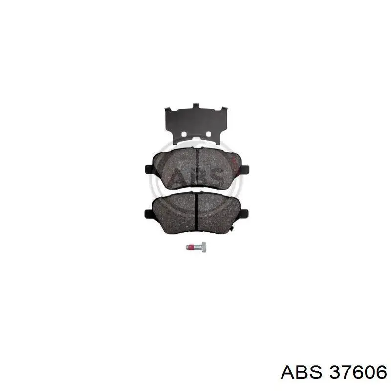 Тормозные колодки ABS 37606