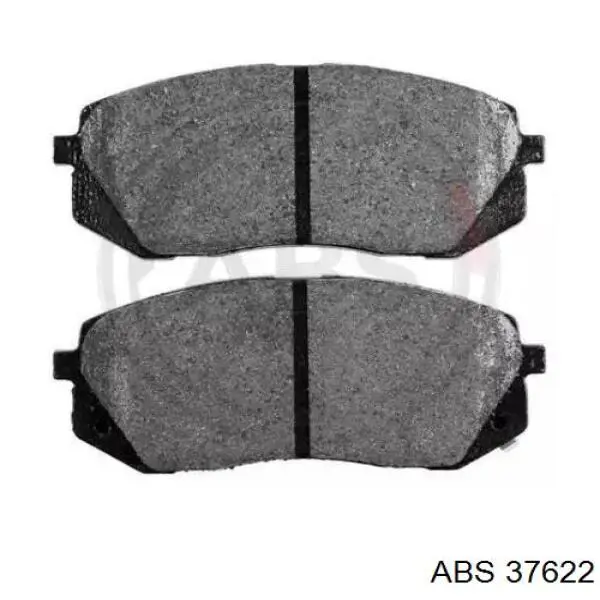 37622 ABS колодки тормозные передние дисковые