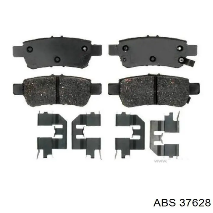 Задние тормозные колодки SP2104 Hi-q