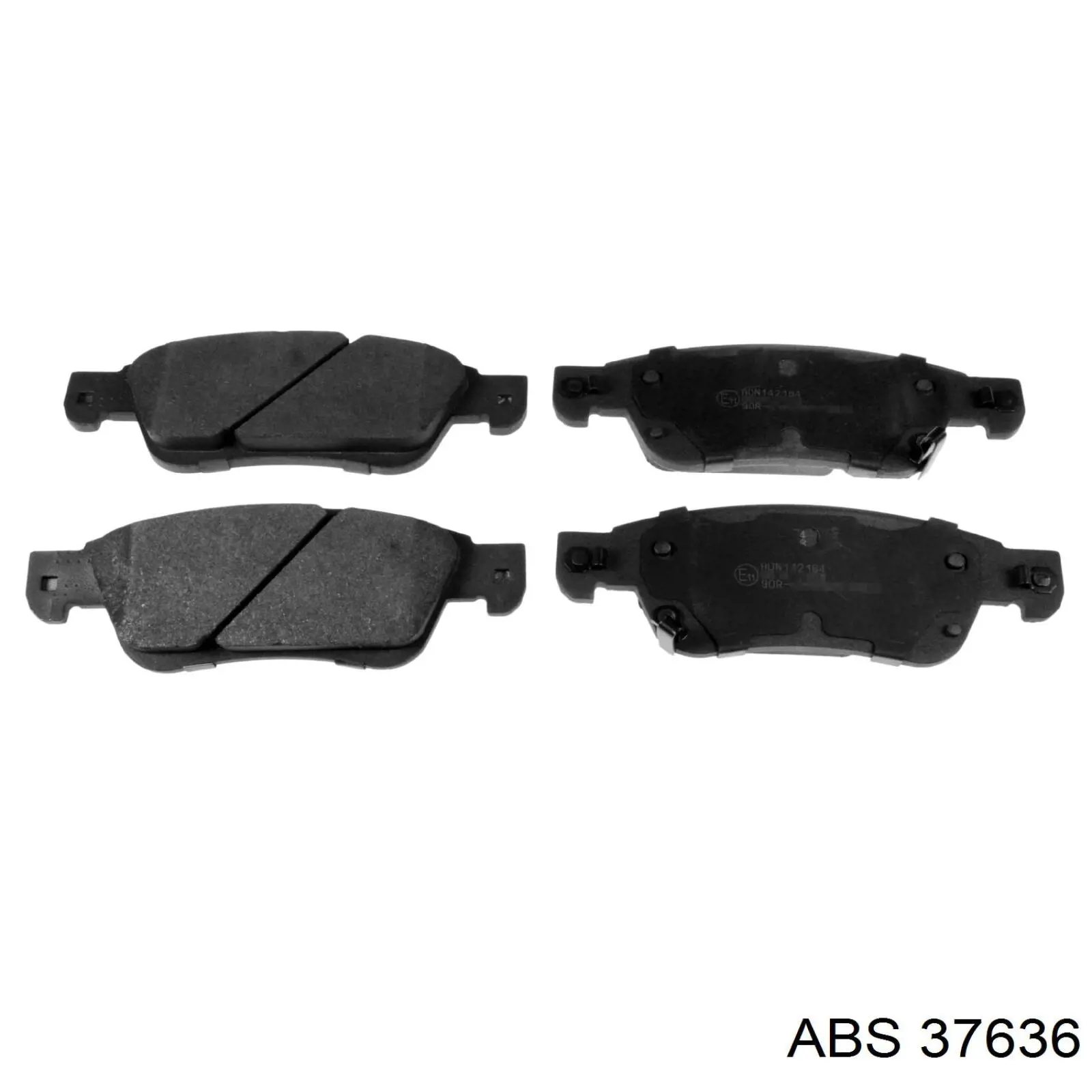 Купить 37636 ABS Колодки тормозные