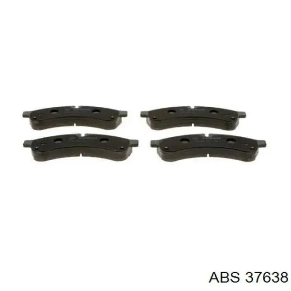 Задние дисковые колодки ABS 37638