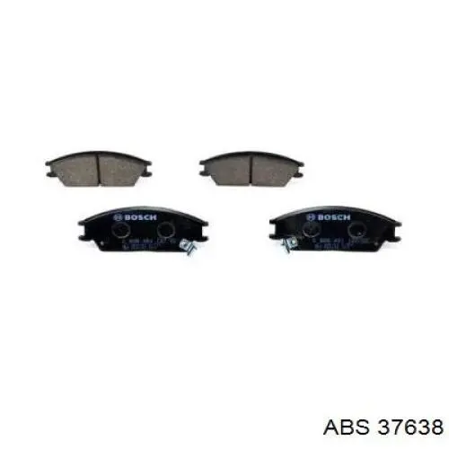 Купить 37638 ABS Колодки тормозные задние, дисковые