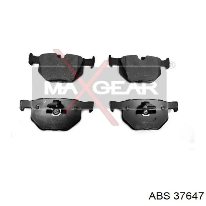 Колодки дисковые  ABS 37647 цена, от 18.76 USD