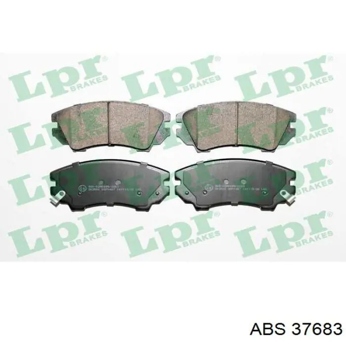 Купить 37683 ABS Колодки тормозные