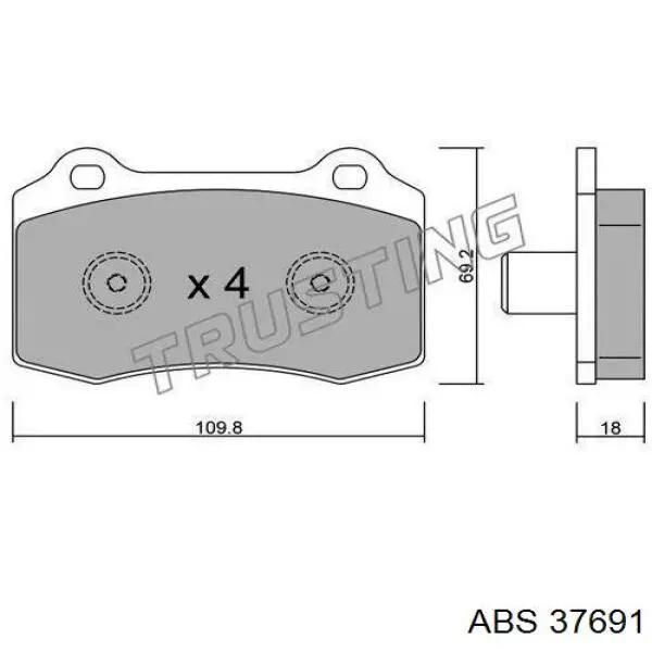 Купить 986494486 Bosch Колодки тормозные