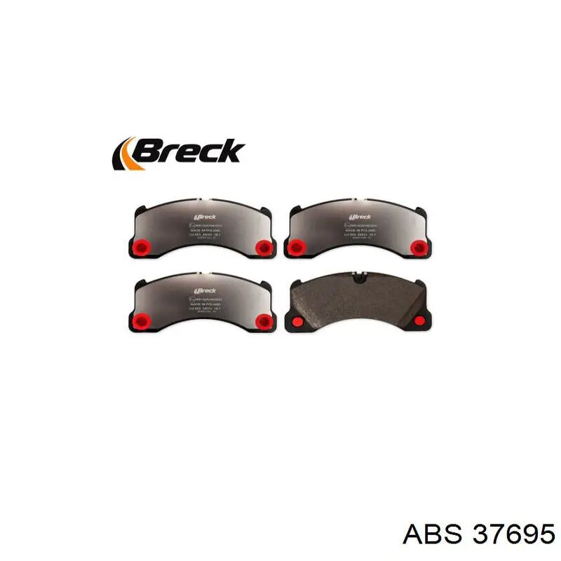 37695 ABS Колодки передние