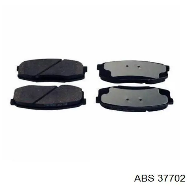 Купить 37702 ABS Колодки тормозные задние, дисковые