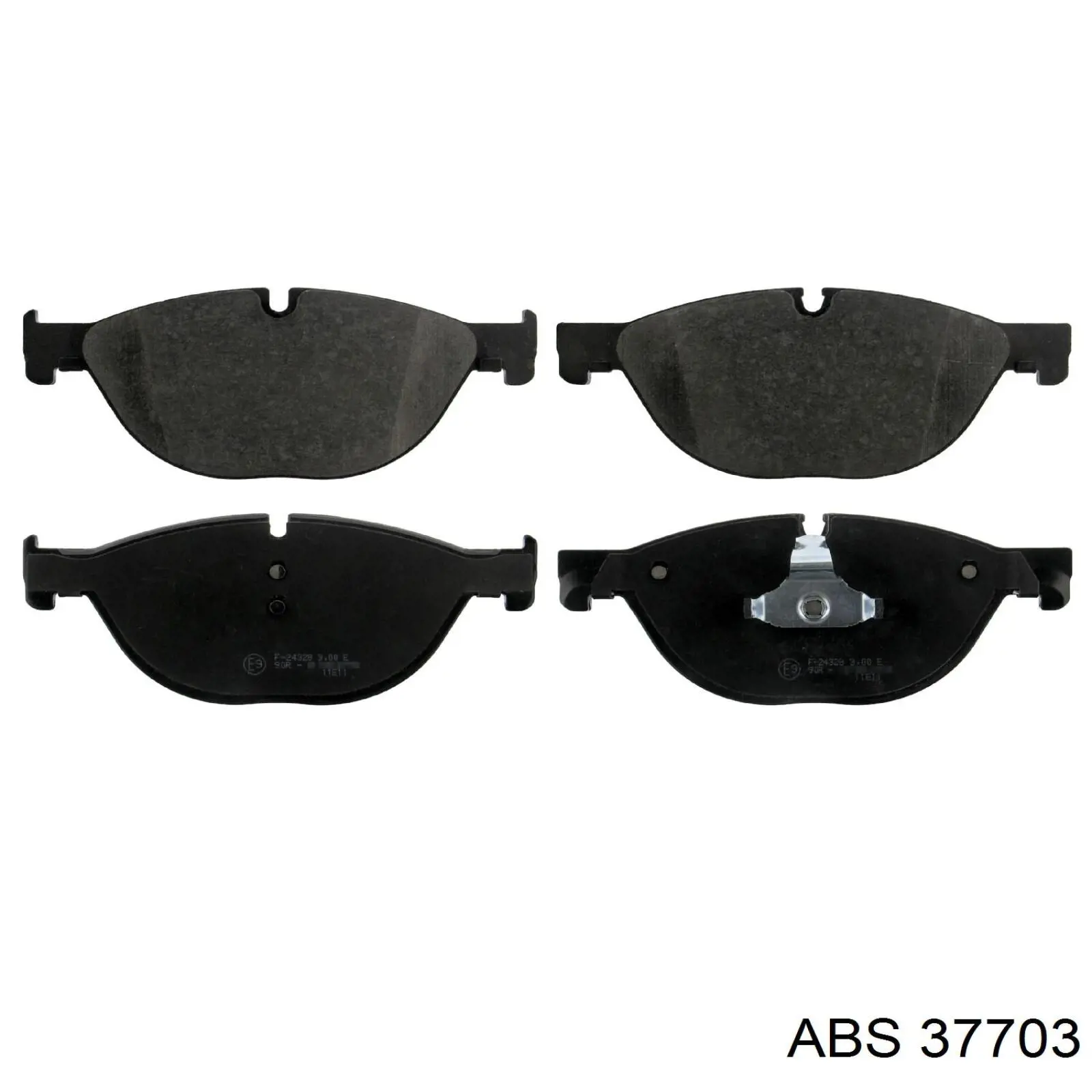 Передние тормозные колодки 37703 ABS
