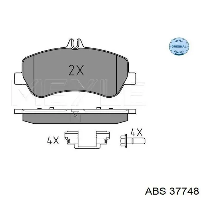 Колодки ABS 37748 цена, от 33.77 USD