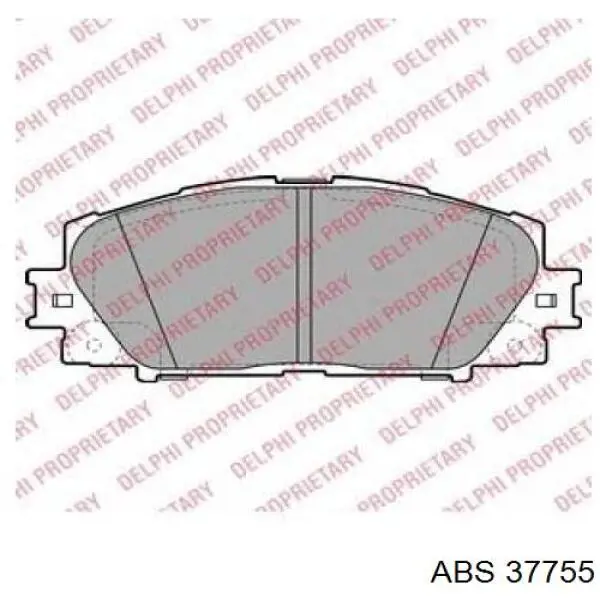 Купить 37755 ABS Колодки тормозные