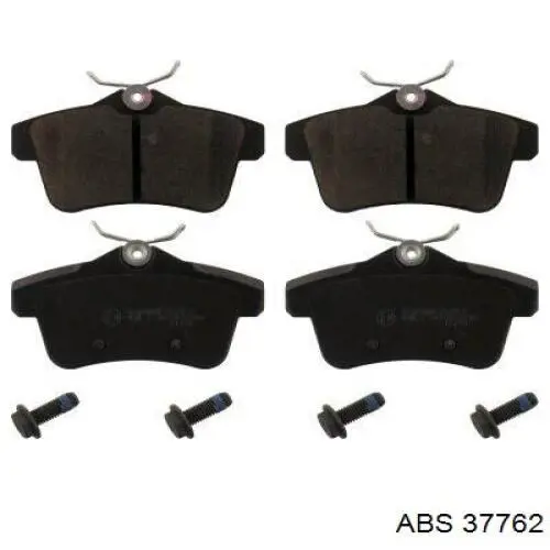 Купить 37762 ABS Колодки тормозные задние, дисковые