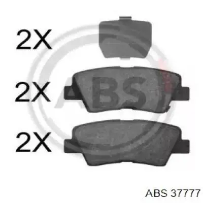 Колодки дисковые  ABS 37777 цена, от 16.47 USD