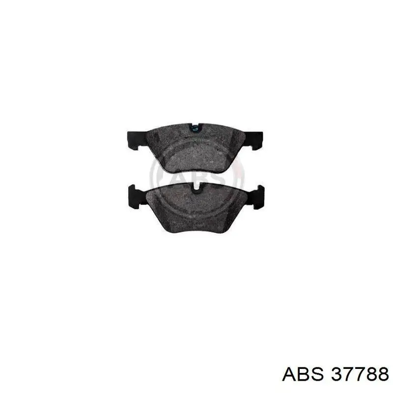 Купить 37788 ABS Колодки тормозные задние, дисковые