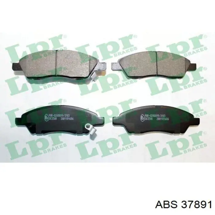 Купить 37891 ABS Колодки тормозные