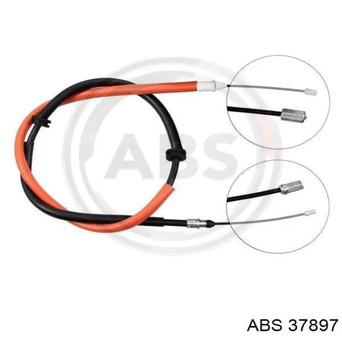Задние тормозные колодки 37897 ABS