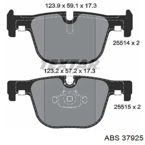 Купить 302279 VALEO Колодки тормозные задние, дисковые