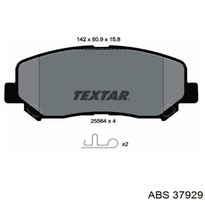 Колодки ABS 37929 цена, от 20.27 USD