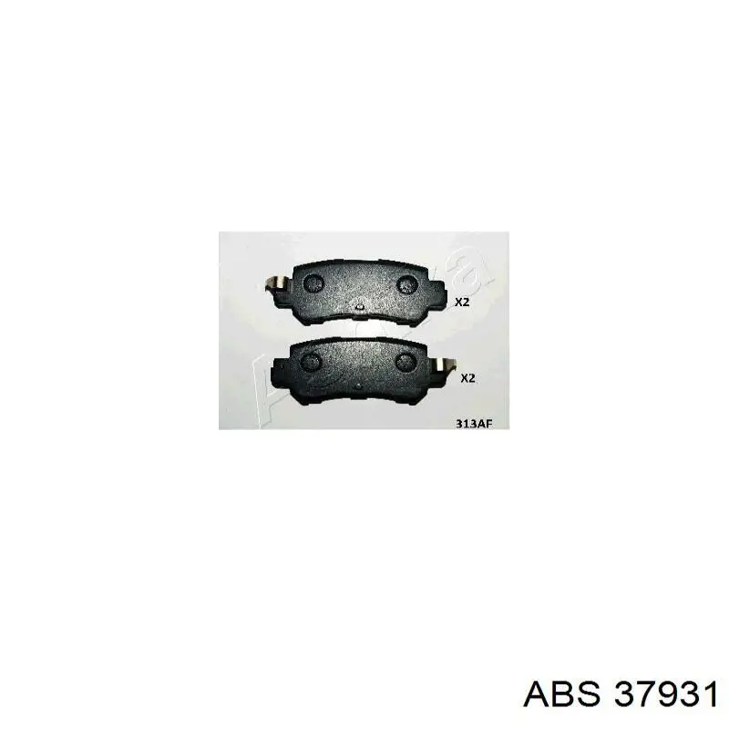 Колодки дисковые  ABS 37931 цена, от 14.82 USD
