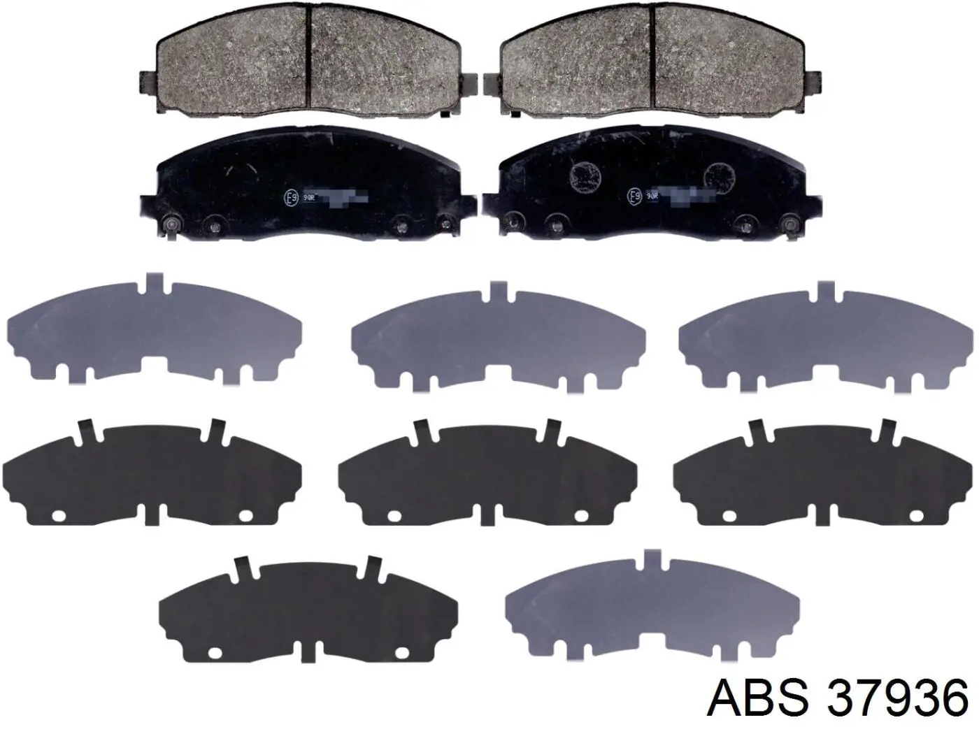 Колодки ABS 37936 цена, от 31.02 USD